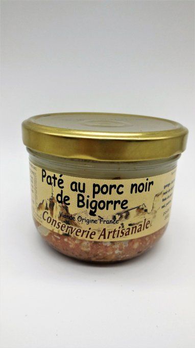Paté d'exception de porc noir Gascon