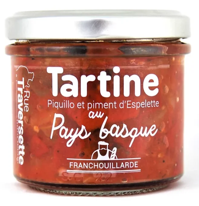 Tour de France - Tartine au Pays Basque Poivron de Piquillo et piment d'Espelette