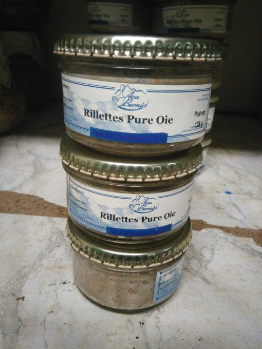 Rillettes pure d'oie