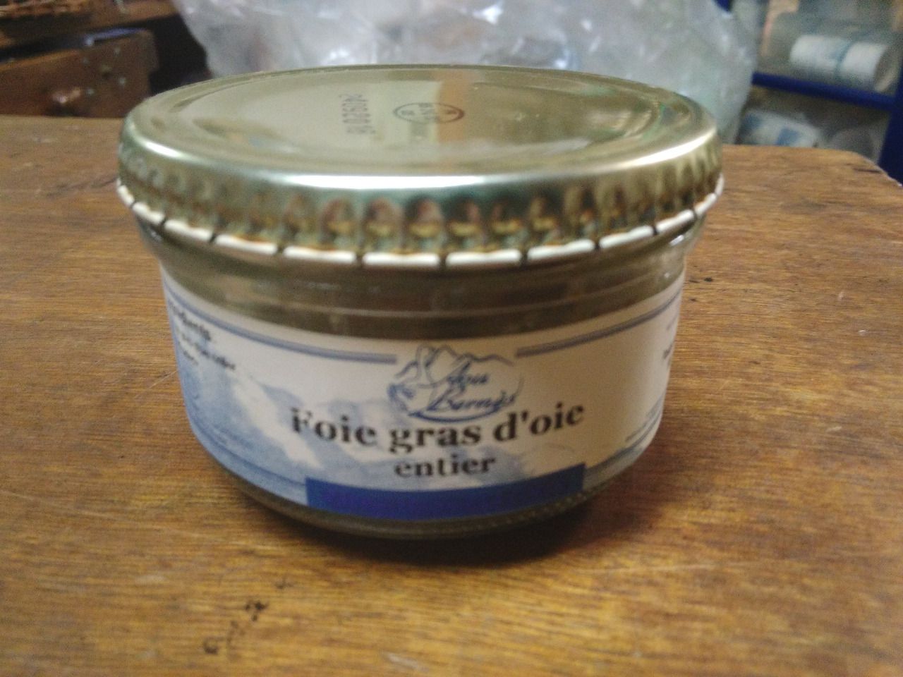 Foie gras d'OIE entier en conserve. PRODUIT RARE