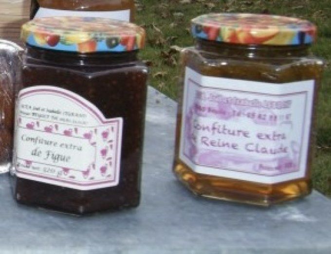 Confiture de cerise noire