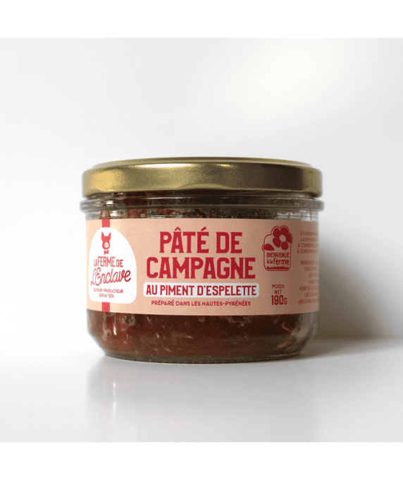 Pâté campagne au piment d'Espelette