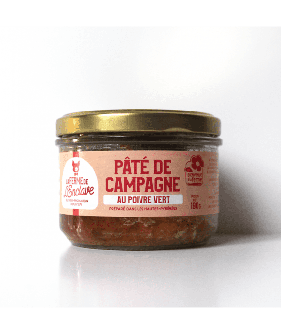 Pâté campagne au poivre vert