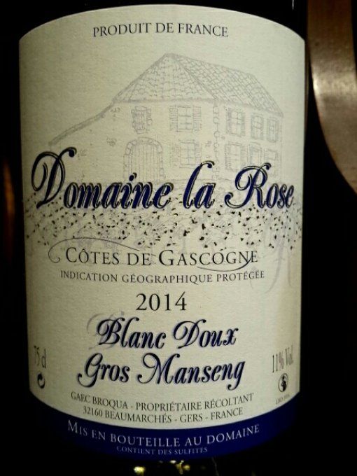 Blanc doux Gros Manseng 2020