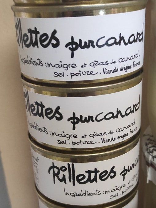 Rillettes pure de canard