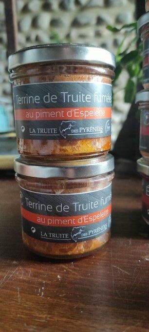 Terrine de truite fumée au piment d'Espelette